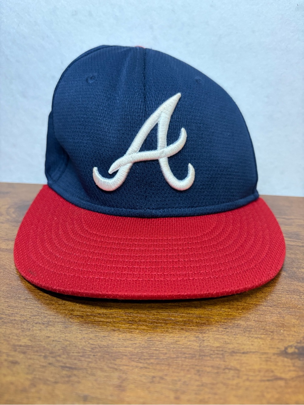 Atlanta Braves Kids Navy and Red Baseball Cap with White 'A' Logo